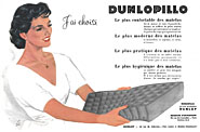 Advert Dunlopillo 1952