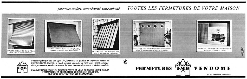 Advert Fmb 1965