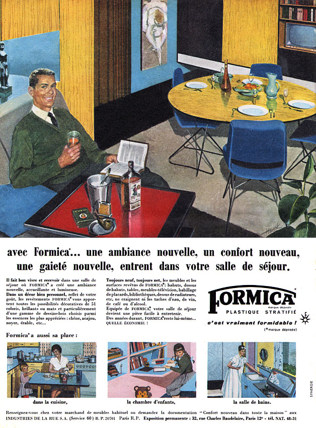 Advert Formica 1959