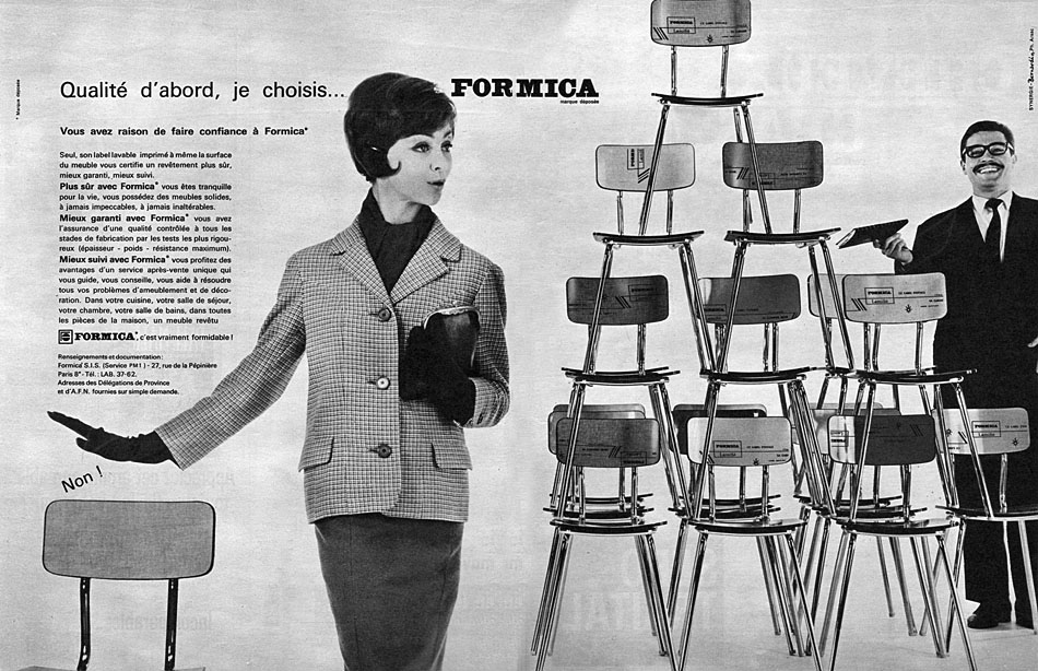 Advert Formica 1961