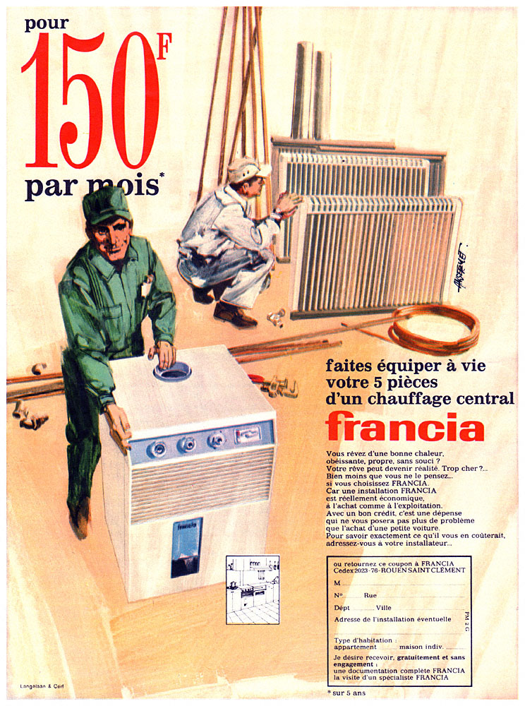 Advert Francia 1969