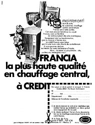 Advert Francia 1970