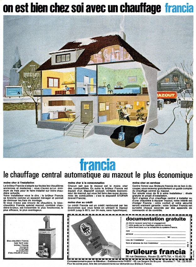 Advert Francia 1965