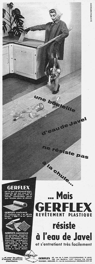 Advert Gerflex 1957