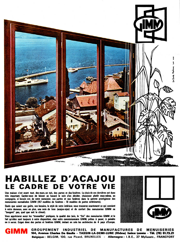 Advert Gimm 1966