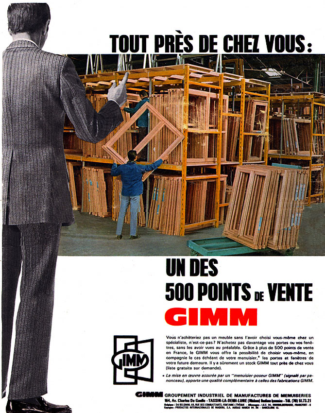 Advert Gimm 1967