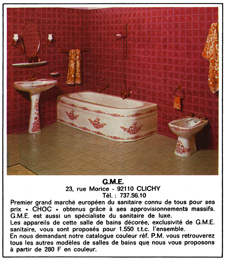 Advert G.M.E. 1973