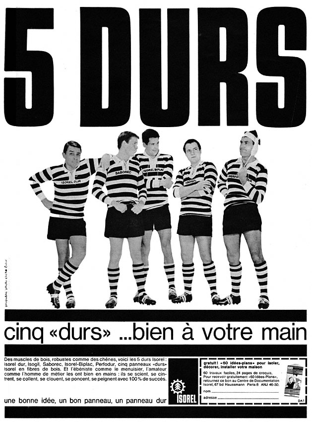 Advert Isorel 1965