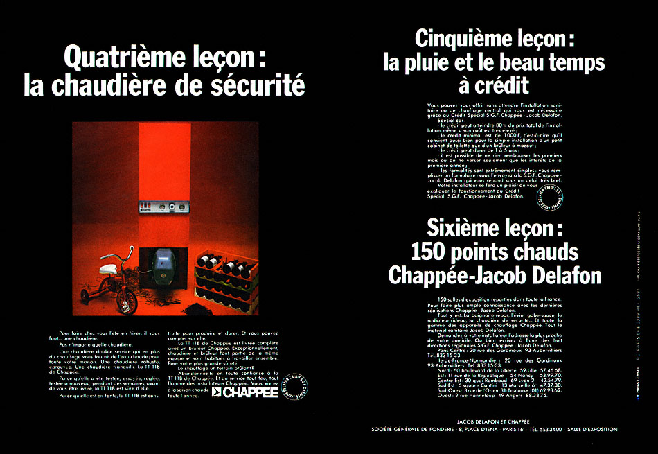 Advert Jacob Delafon 1971