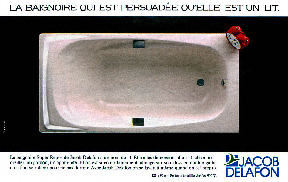 Advert Jacob Delafon 1986