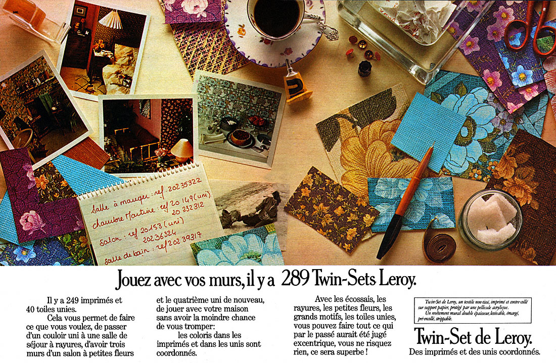 Advert Leroy 1977