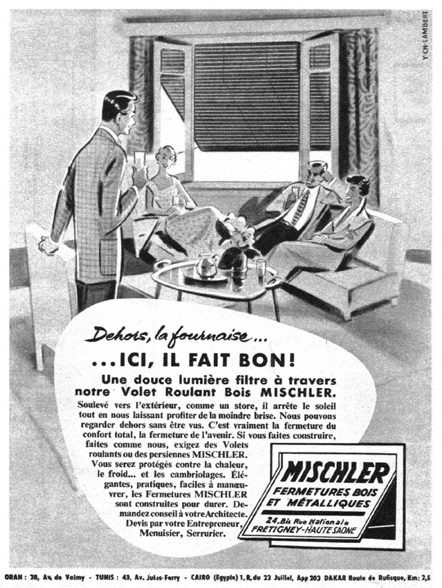 Advert Mischler 1955