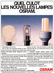 Advert Osram 1989