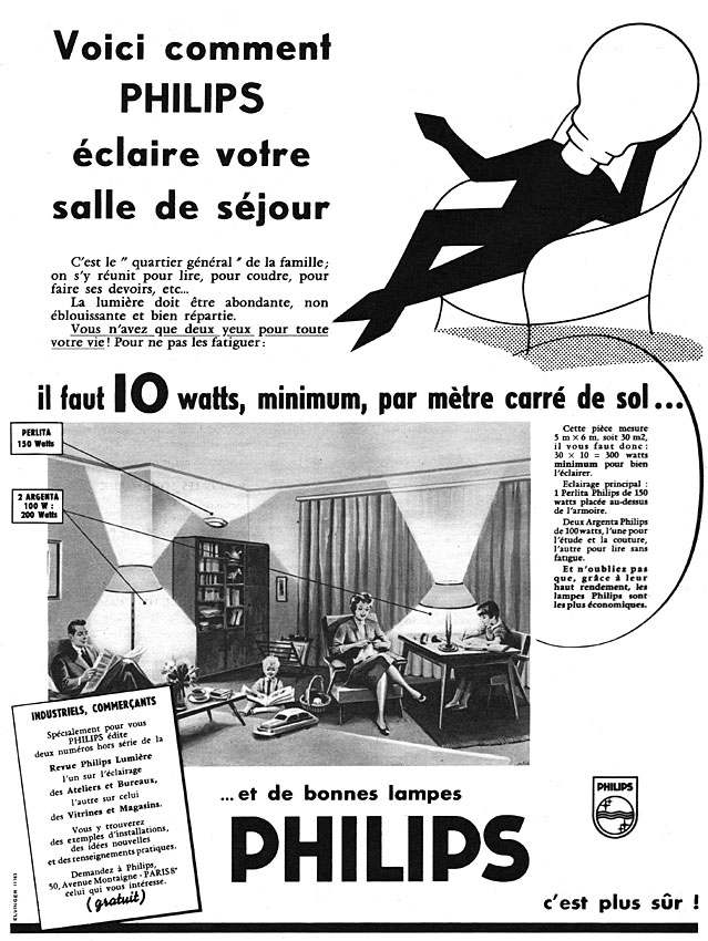 Advert Philips 1956