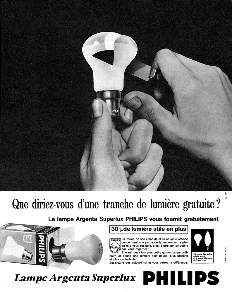 Advert Philips 1963