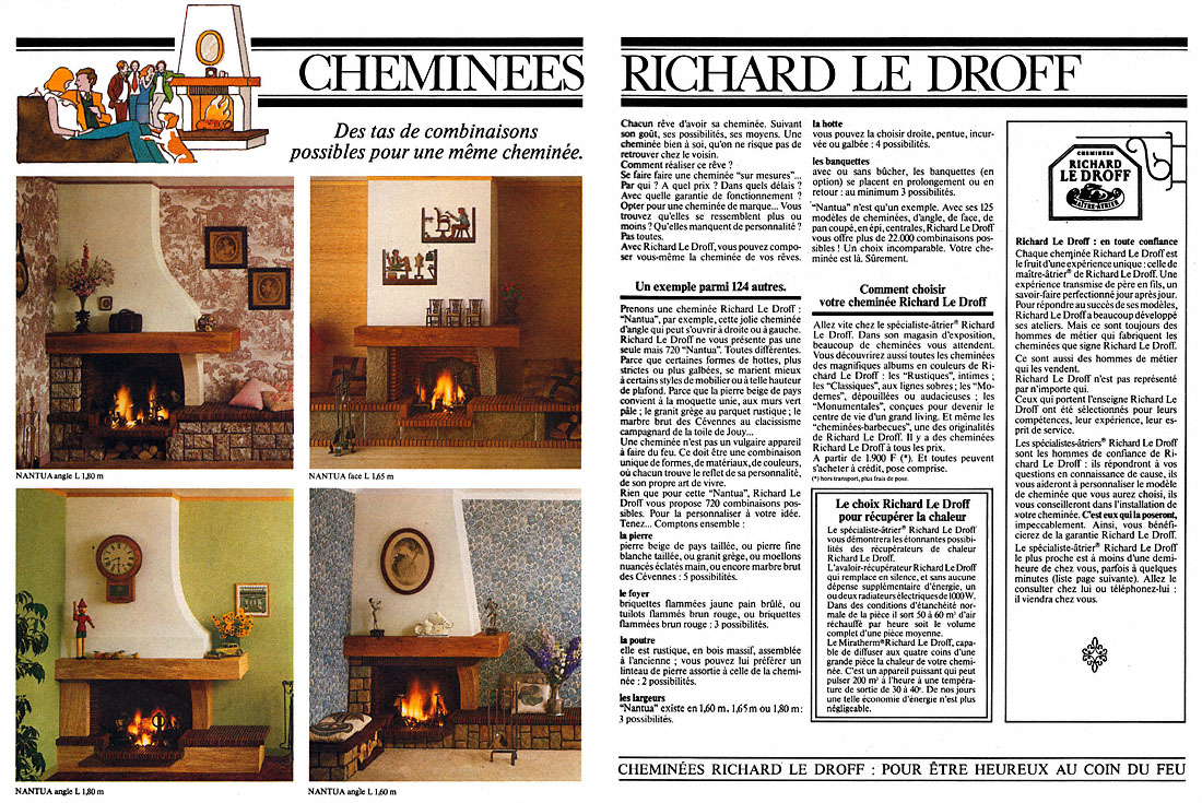 Advert Richard Le Droff 1979