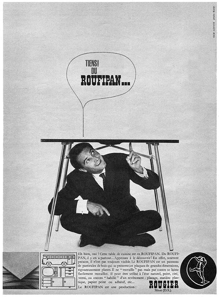 Advert Roufipan 1962