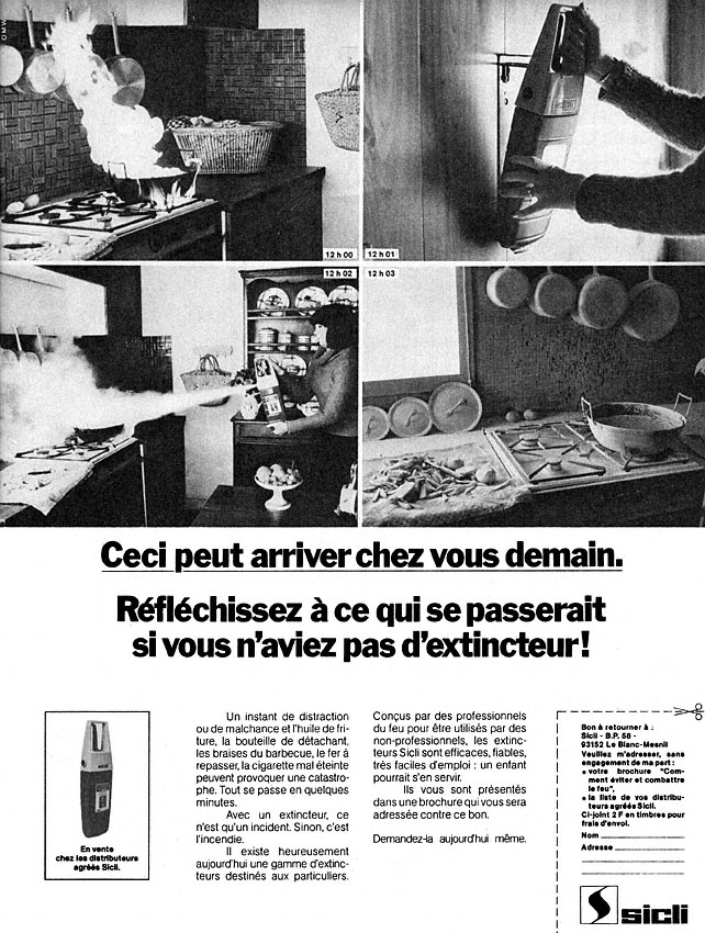 Advert Sicli 1977