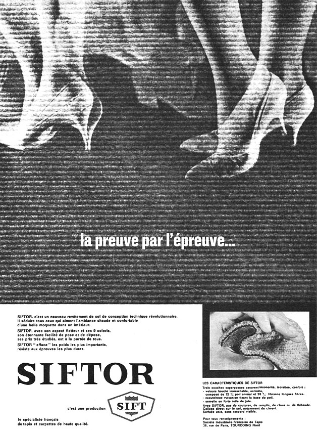 Advert Siftor 1960