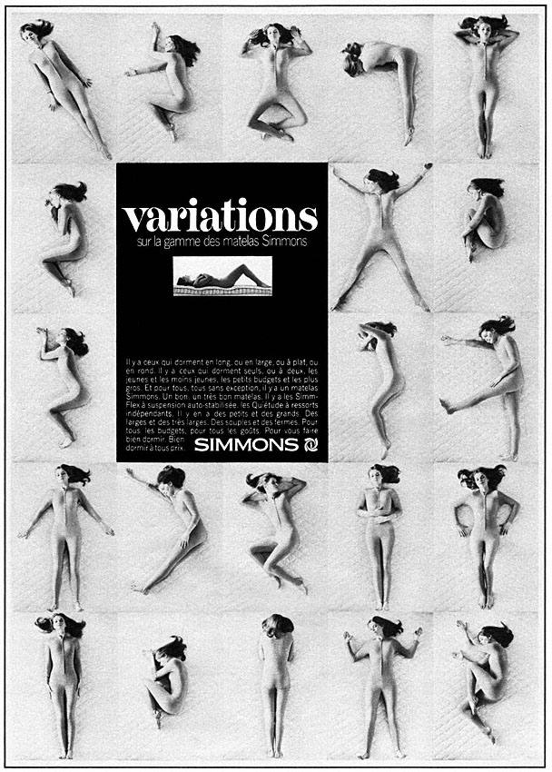 Advert Simmons 1970