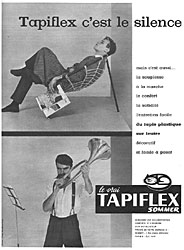 Advert Tapiflex 1960