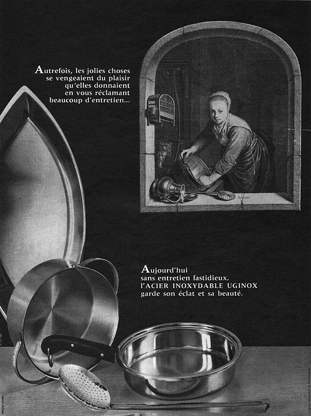 Advert Uginox 1959