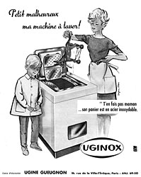 Advert Uginox 1962