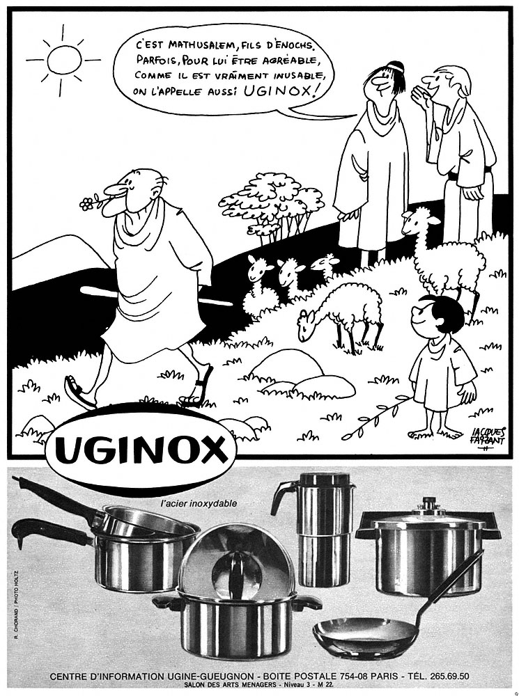 Advert Uginox 1966