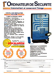 Advert Unicalarme 1987