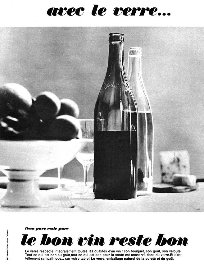 Advert Verre 1964