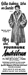 Advert AndrBrun 1952