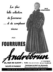 Advert AndrBrun 1954