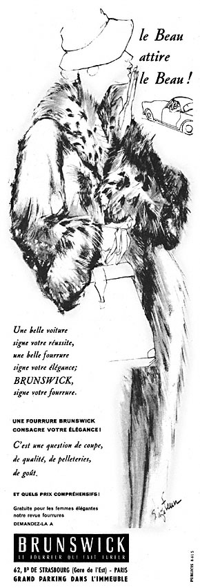 Advert Brunswick 1957