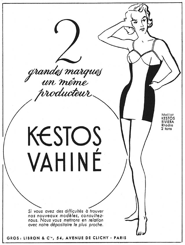 Advert Kestos 1949