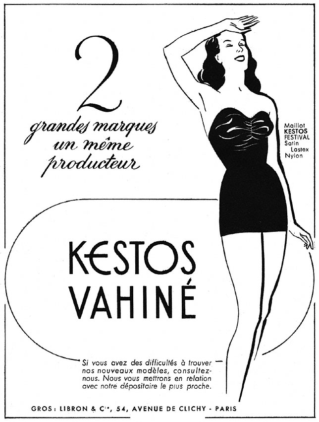 Advert Kestos 1949