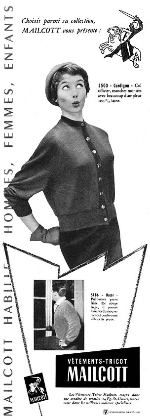 Advert Mailcott 1955