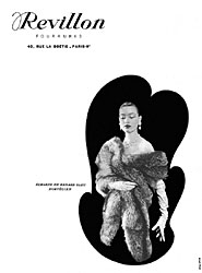 Advert Revillon 1951