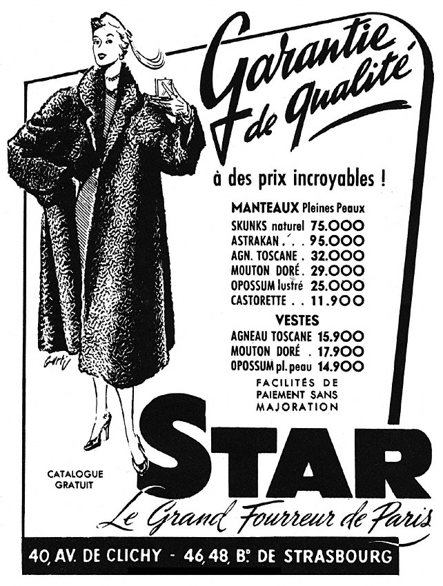 Advert Star 1950