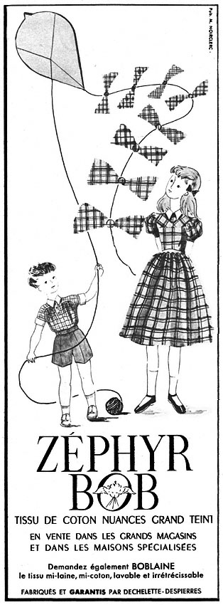 Advert Zephyr Bob 1952