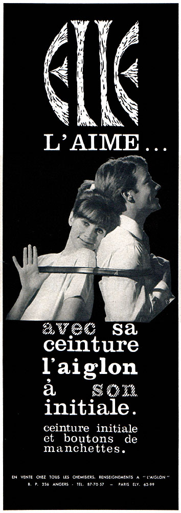 Advert Aiglon 1963