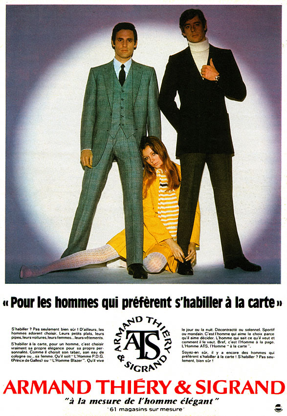 Advert Armand Thierry 1969