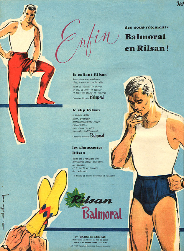 Advert Balmoral 1957