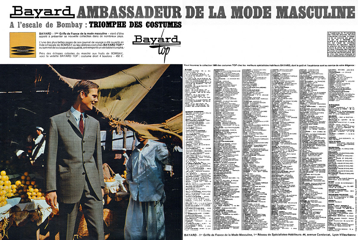 Advert Bayard 1966