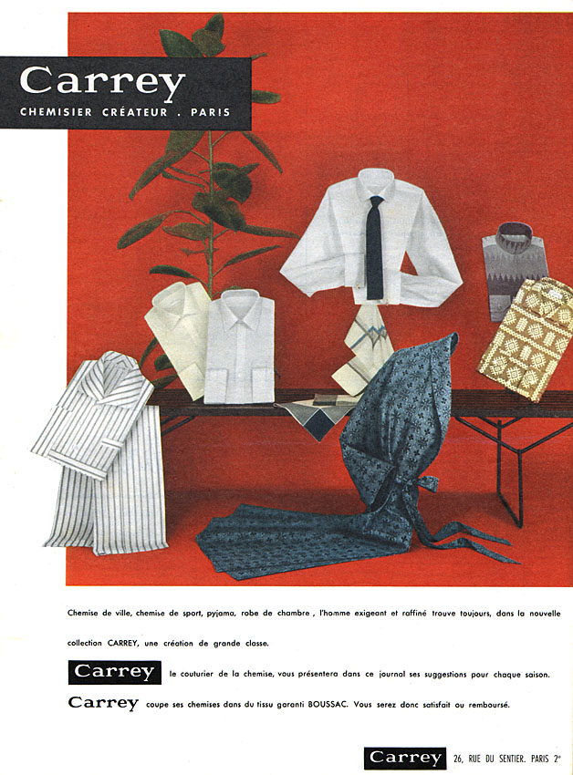 Advert Carrey 1956