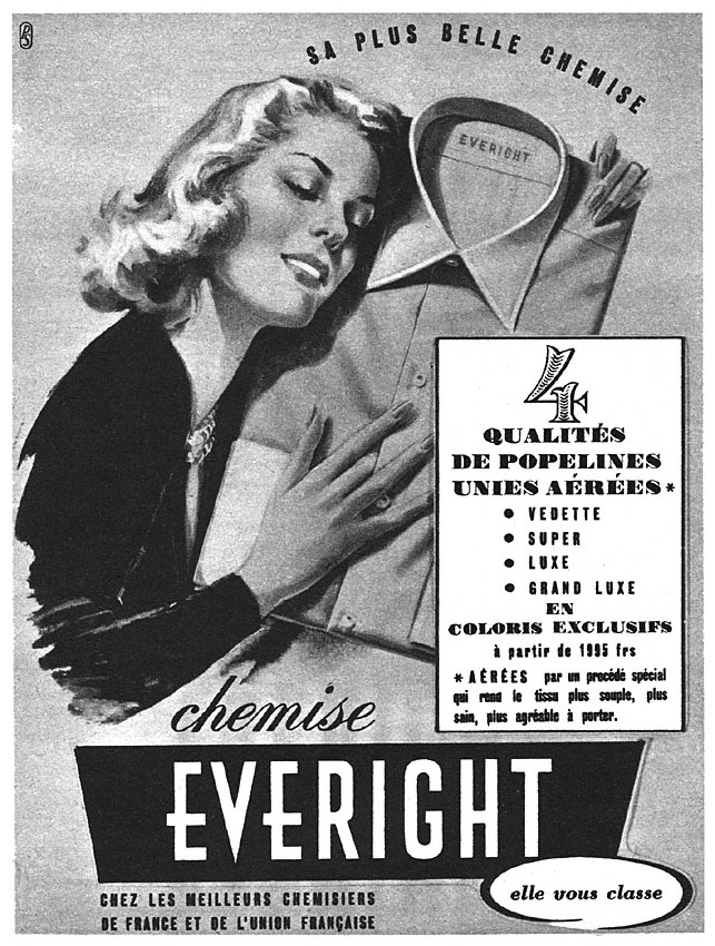 Advert Everight 1952