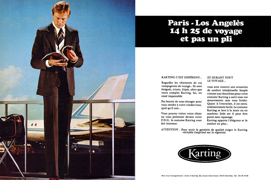 Advert Karting 1978
