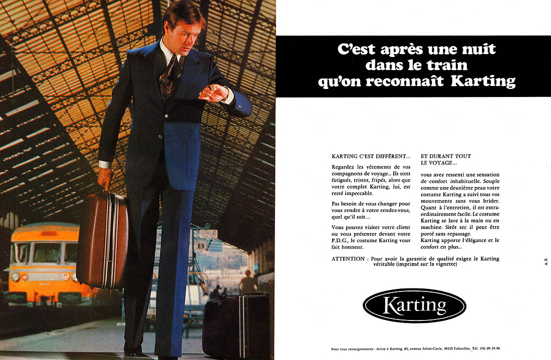 Advert Karting 1978