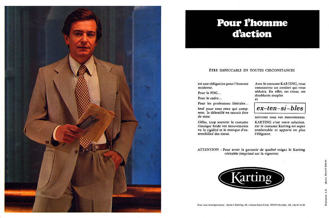 Advert Karting 1979