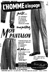 Advert Mon Pantalon 1954