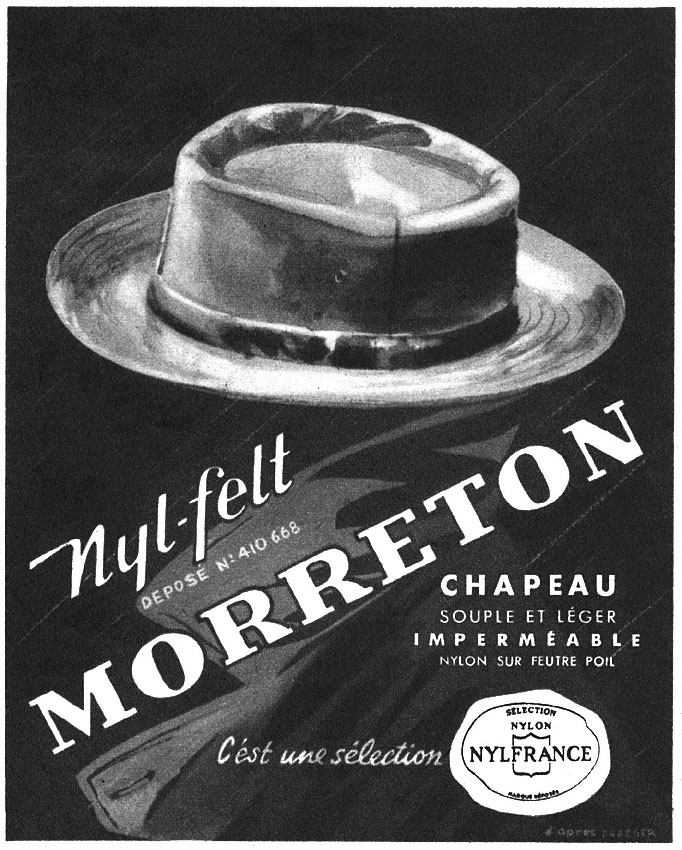 Advert Morreton 1953